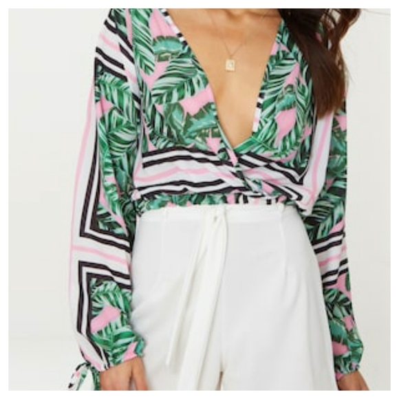 Gently worn (once) bodysuit with matching headband - Picture 1 of 2